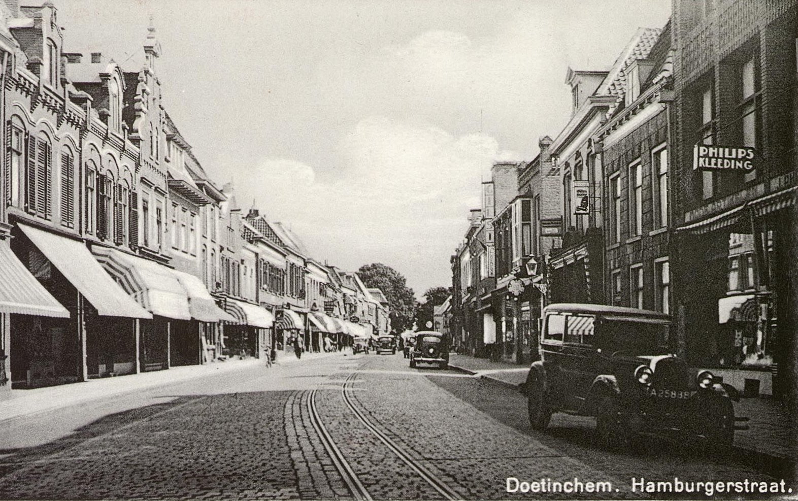 Hamburgerstraat Doetinchem voor de oorlog